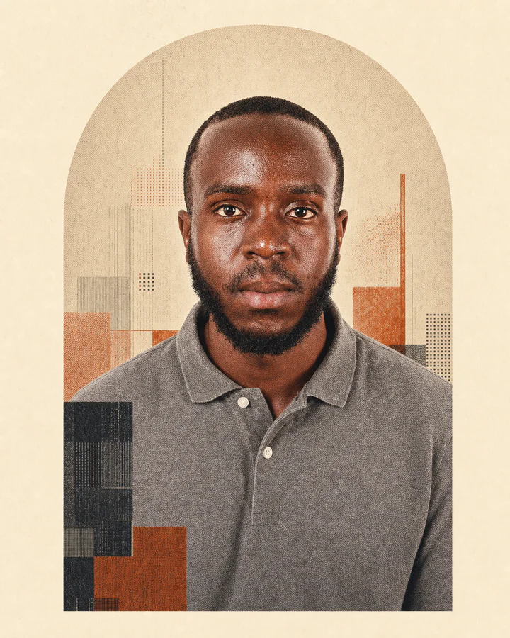 Editorial portrait of Roy Okola Otieno